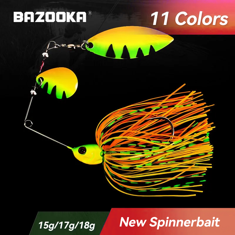 Fishing Equipment Parts - Bazooka 15g 18g Spinnerbait Fishing Lure