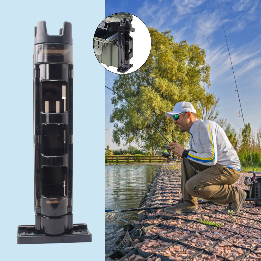 Fishing Equipment Holder - 1pc Adjustable Fishing Barrel Sided Rod