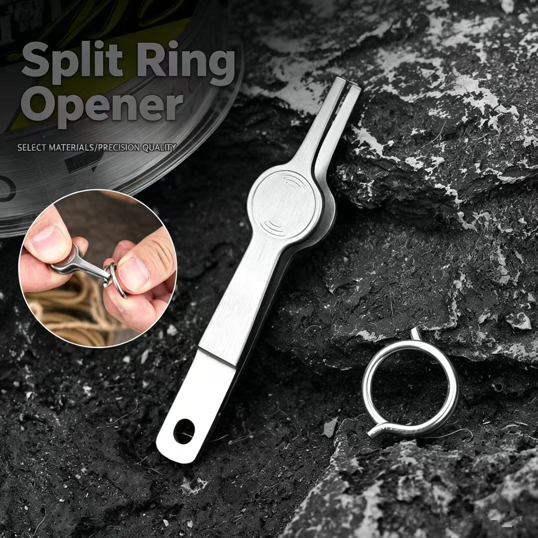 Fishing Pliers - Split Ring Opener Fishing Tool, Stainless