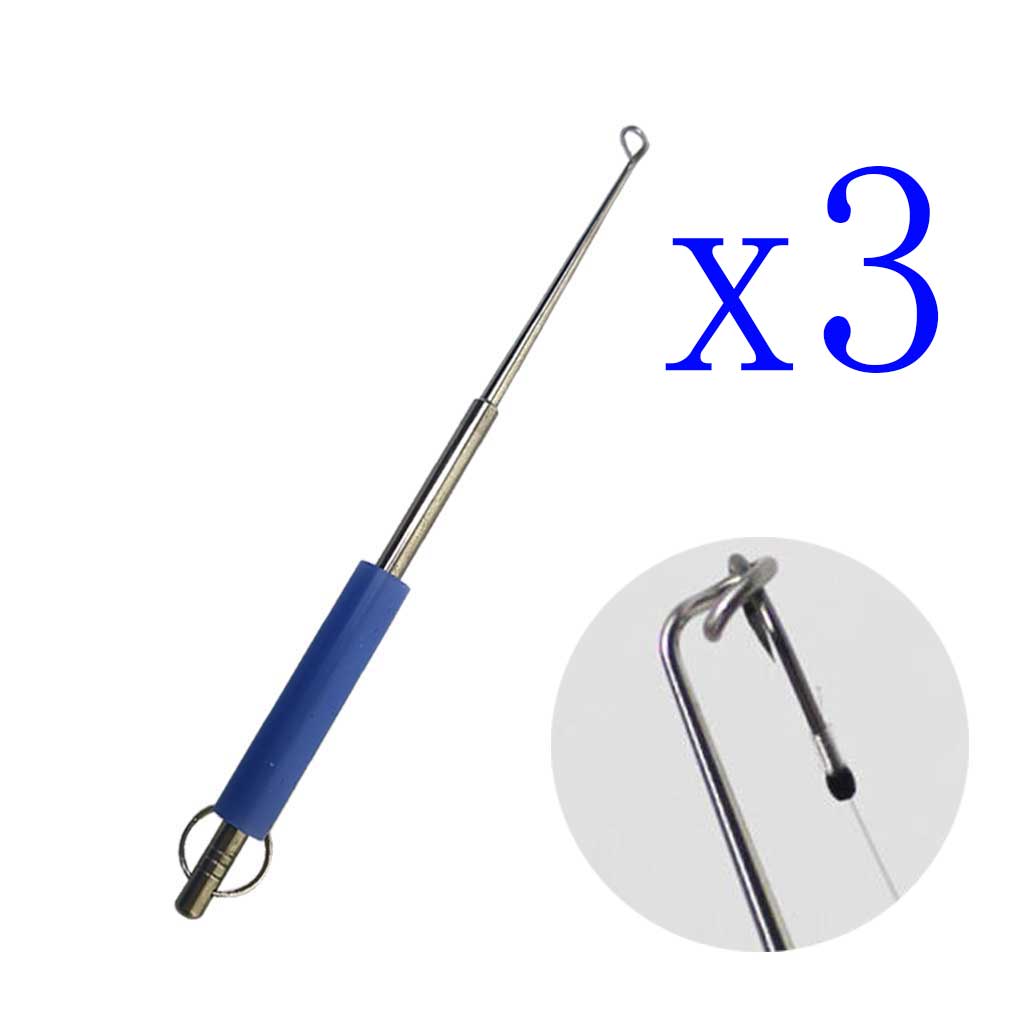 3-Pack Stainless Steel Fish Ho - đánh giá và giá Fishing Equipment Australia