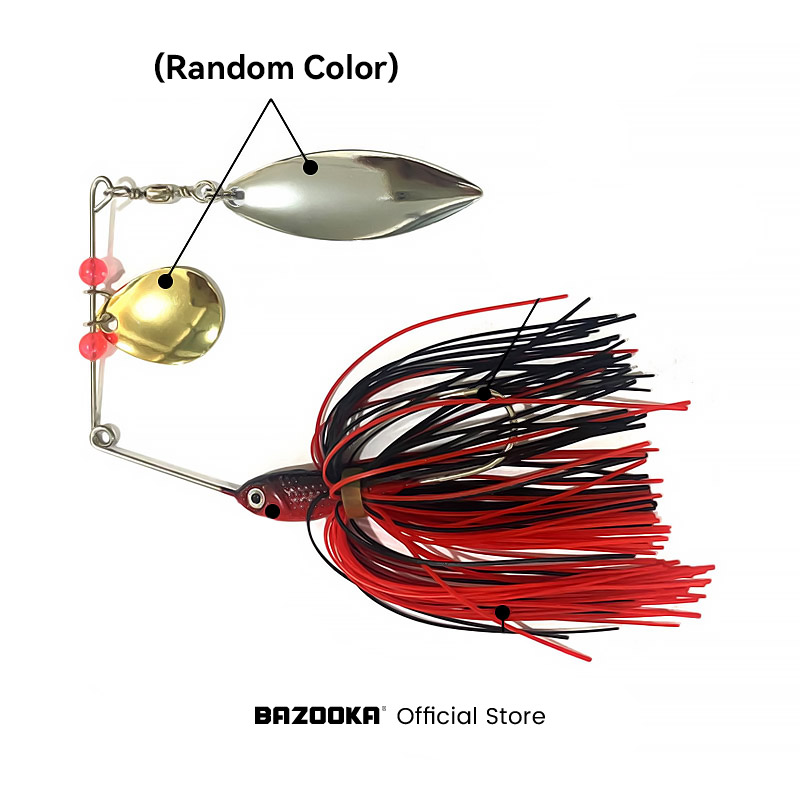 Bazooka 15g 18g Spinnerbait Fi - đánh giá và giá Fishing Equipment Parts
