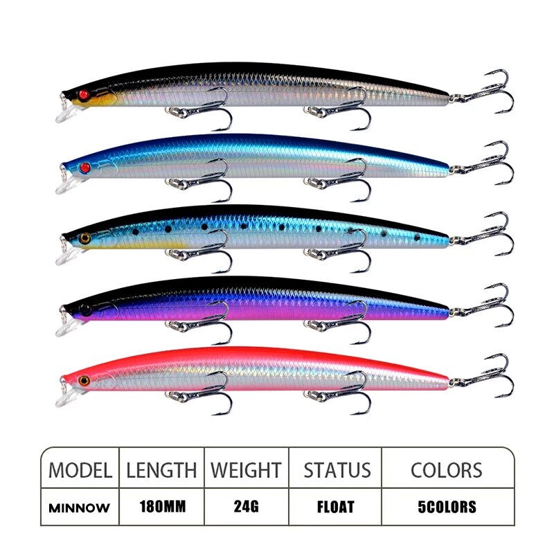 Minnow Fishing Lure Laser Hard - đánh giá và giá Fishing Equipment Bait