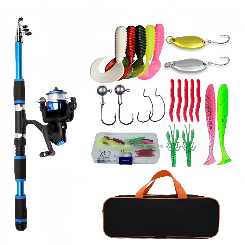 Fishing rod full set, fishing  - đánh giá và giá Fishing Equipment Bait