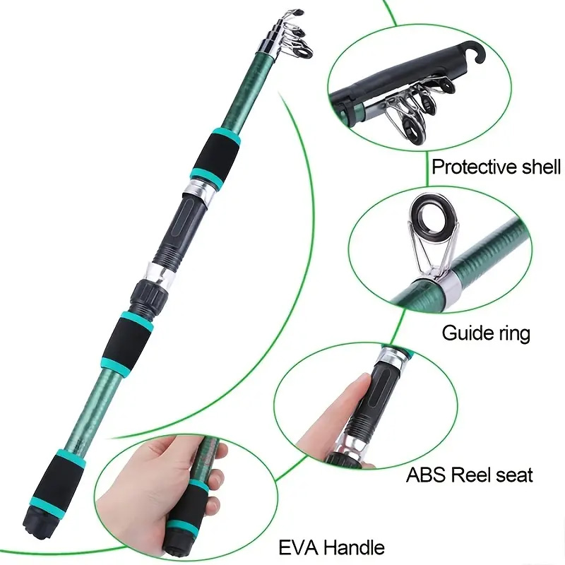 Fishing rod full set, fishing  - đánh giá và giá Fishing Equipment Bait