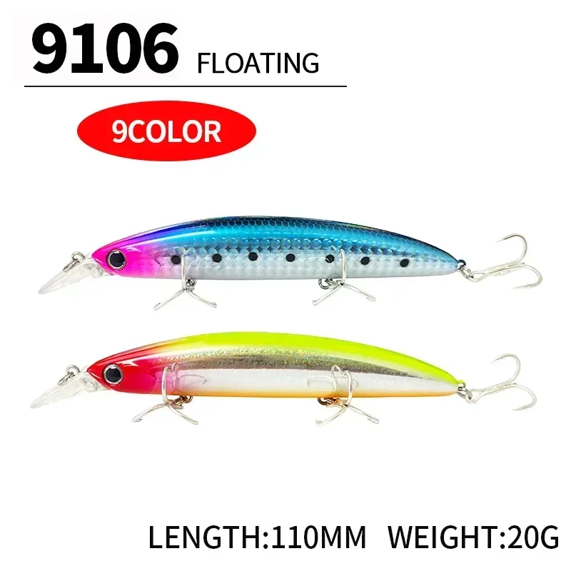 Floating Minnow Fishing Lures  - đánh giá và giá Fishing Equipment Parts