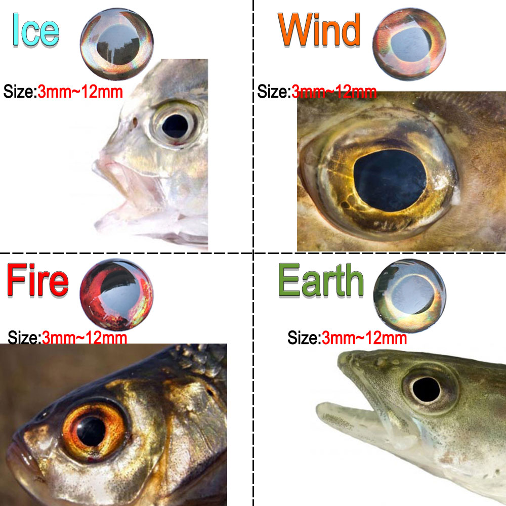 ICERIO 100 Chiếc Toàn Phương 3 - đánh giá và giá Fishing Equipment Parts