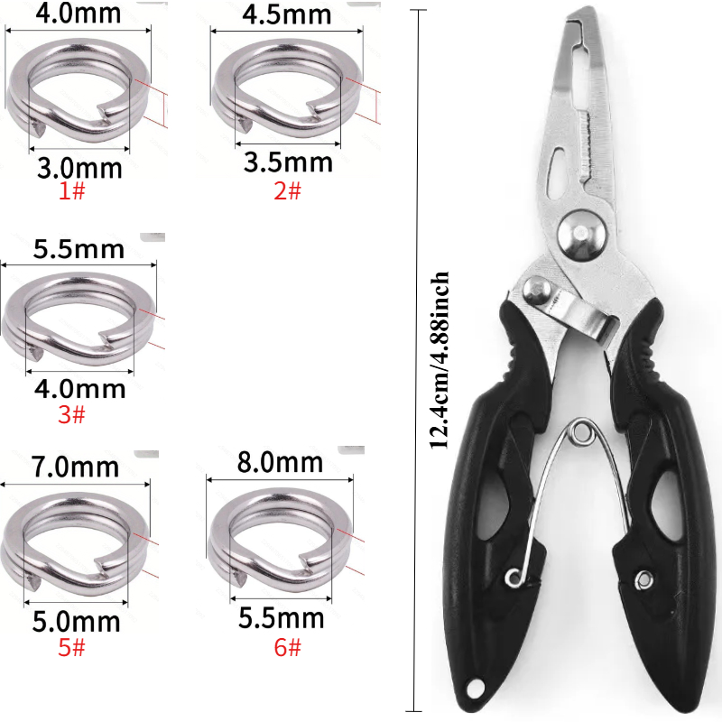 151pcs Stainless Steel Fishing - đánh giá và giá Fishing Pliers