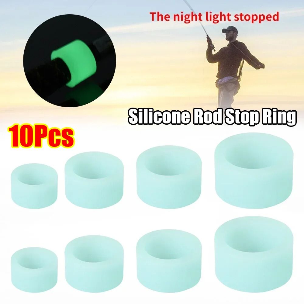 10Pcs Durable Silicone Fishing - đánh giá và giá Fishing Equipment Parts