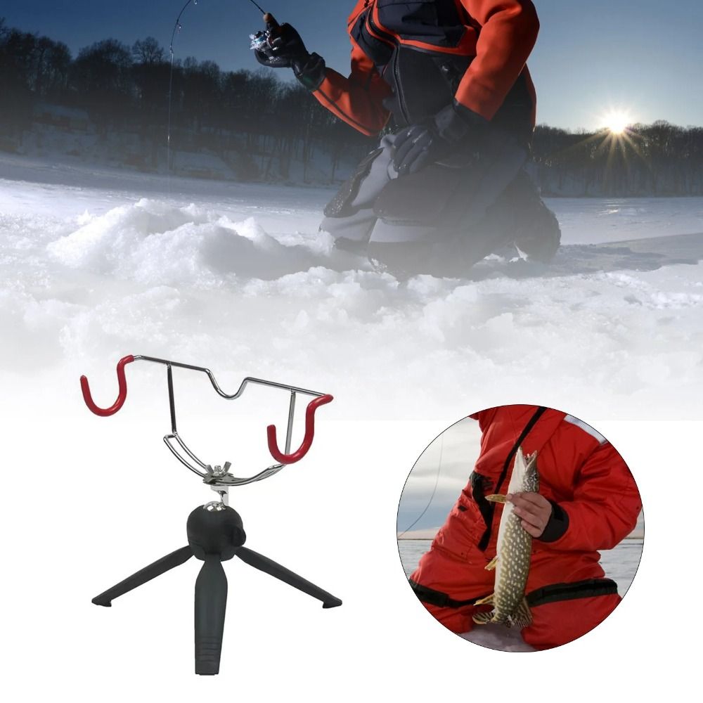 360° Adjustable Ice Fishing Ro - đánh giá và giá Fishing Equipment Holder