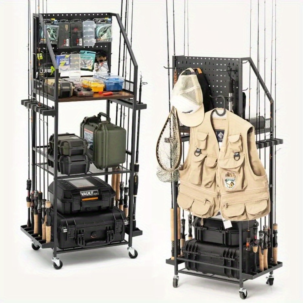 Fishing Rod Holders for Garage - đánh giá và giá Fishing Equipment Holder