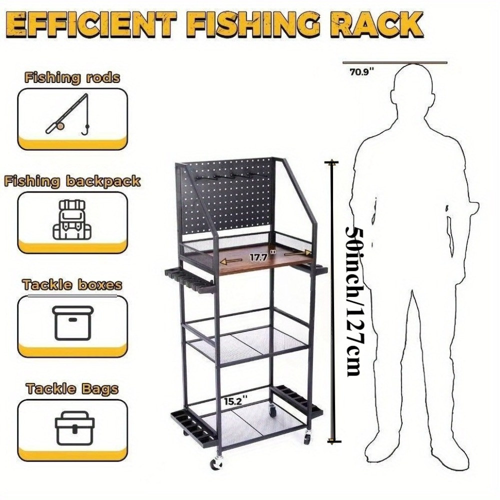 Fishing Rod Holders for Garage - đánh giá và giá Fishing Equipment Holder