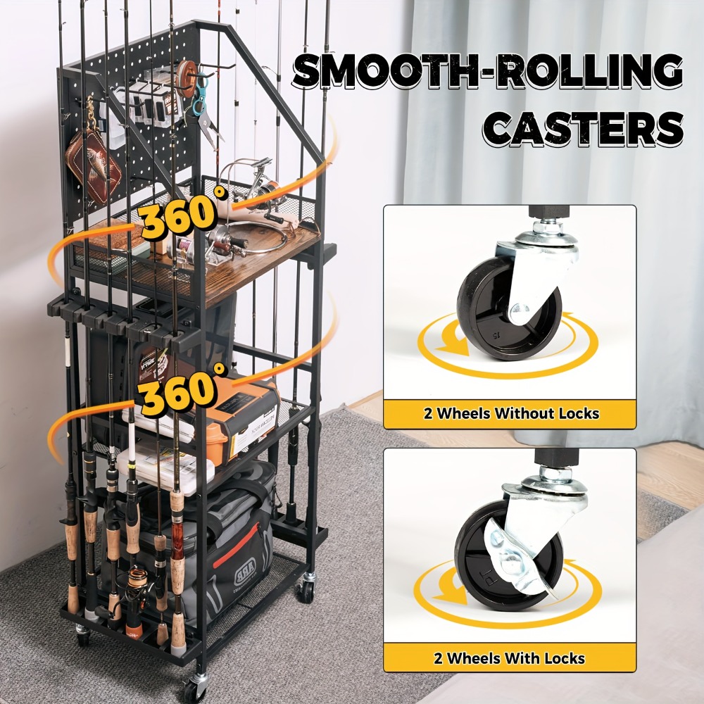 Fishing Rod Holders for Garage - đánh giá và giá Fishing Equipment Holder