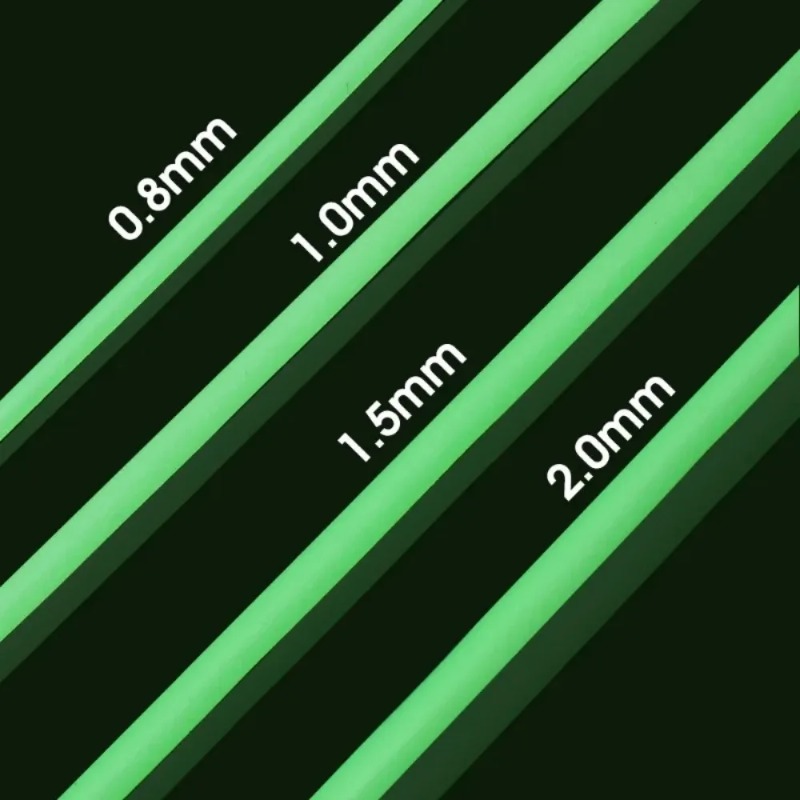 0.8/1/1.2/1.5/2mm Luminous Fis - đánh giá và giá Fishing Equipment Parts