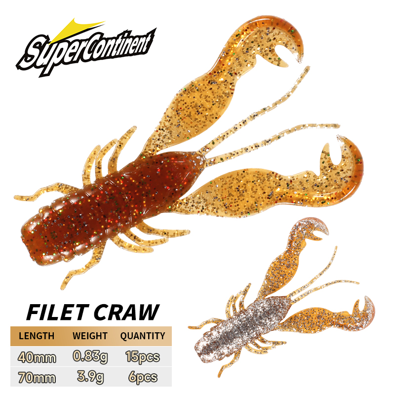 2023 Supercontinent Filet Craw - đánh giá và giá Fishing Equipment Parts