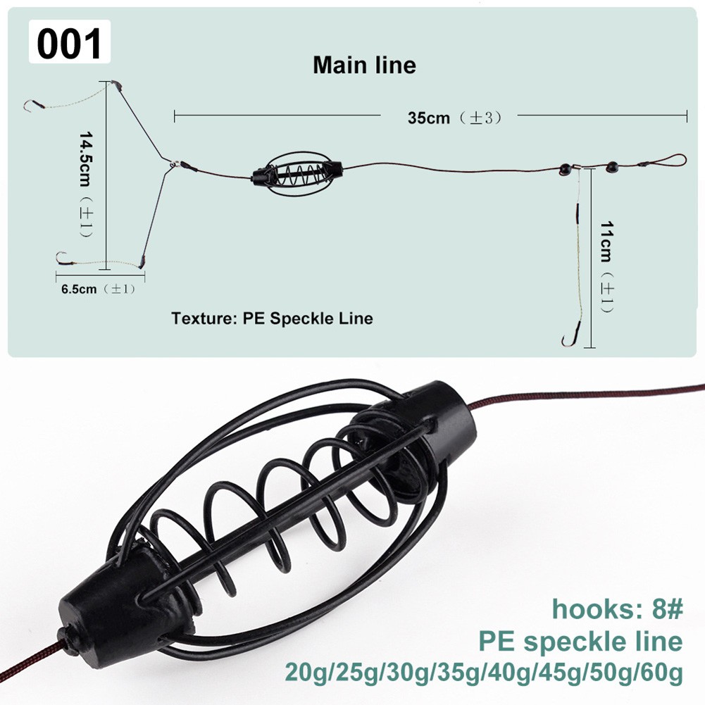1PCS Carp Fishing Feeder Europ - đánh giá và giá Fishing Equipment Bait